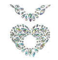 Topz Self-Adhesive Rhinestone Body Stickers Temporary Tattoo