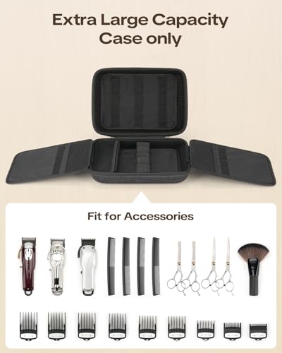 Hard EVA Barber Clipper Case for Wahl, Andis & Surker