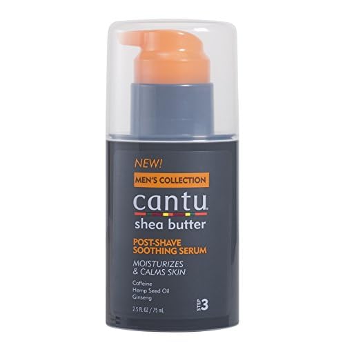 Cantu Men's Shea Butter Post Shave Soothing Serum, 2.5 Oz