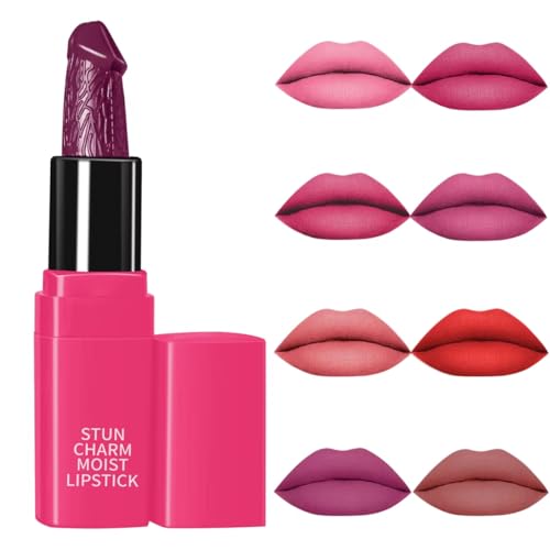 Funny Novelty Lipstick Gag Gift - 8 Bold Colors