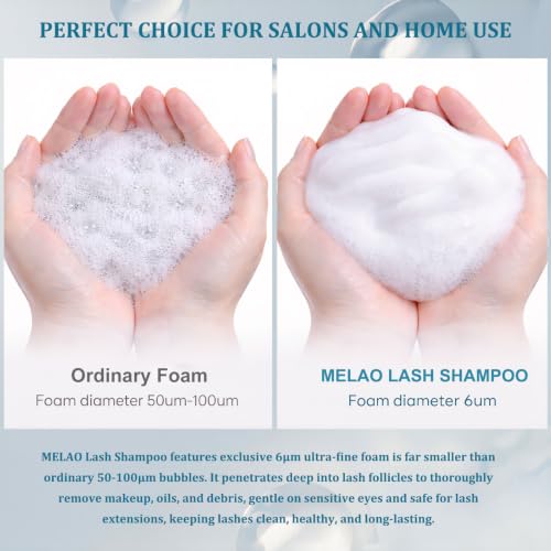 Eyelash Extension Cleanser Foaming Shampoo 1.69oz