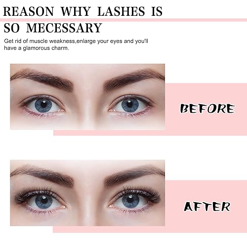 Riya Lash Clusters Kit 144Pcs with Bond & Seal Glue