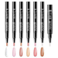 Love Easy 6-Piece HEMA-Free Gel Nail Polish Pen Set with Top Coat
