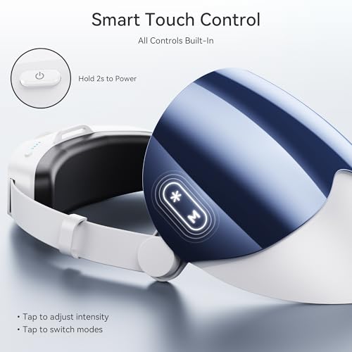 Red Light Therapy LED Face Mask - FDA Cleared, 7 Modes