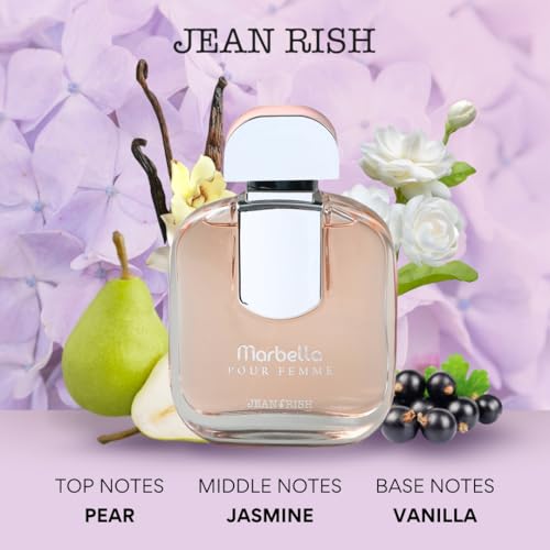 Jean Rish Marbella Vanilla Eau de Parfum for Women 100ml