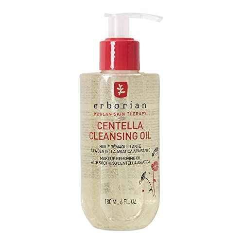 Erborian Centella Cleansing Oil, Gentle Makeup Remover with Centella Asiatica Known for its Soothing Properties, Hydrates & Supports the Skin Barrier