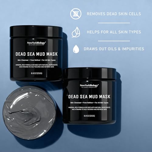 Dead Sea Mud Mask for Face & Body - 8.8 oz