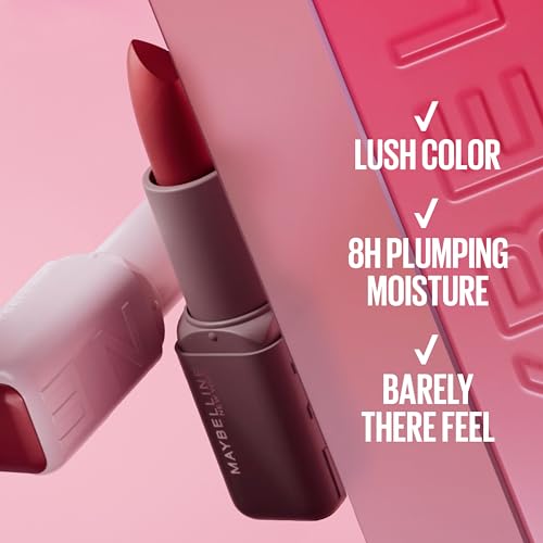Maybelline Serum Lipstick - 8HR Plumping with Hyaluronic Acid