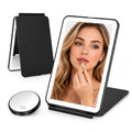 10X Magnifying Lighted Makeup Mirror with Rechargeable LED