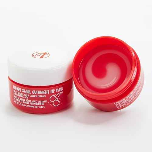 W7 Sweet Dreams Overnight Lip Mask Gift Set - Cherry, Watermelon, Bubblegum & Vanilla - Lip Treatments - Stocking Stuffer