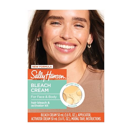 Sally Hansen Bleach Cream - Facial & Body Hair Lightener