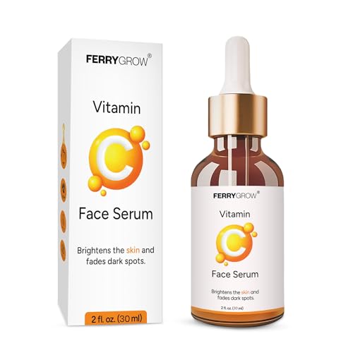 Vitamin C Face Serum | Brightening & Dark Spot Corrector | Anti-Aging Skin Care for Radiant Skin | Acne Spot Treatment & Hydrating Serum for Face