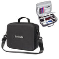 Luxtude Large Barber Case, Hard Barber Bags for Clippers and Supplies, Travel Hair Clipper Case, Clipper and Trimmer Cases with Shoulder Strap, Easy Carrying