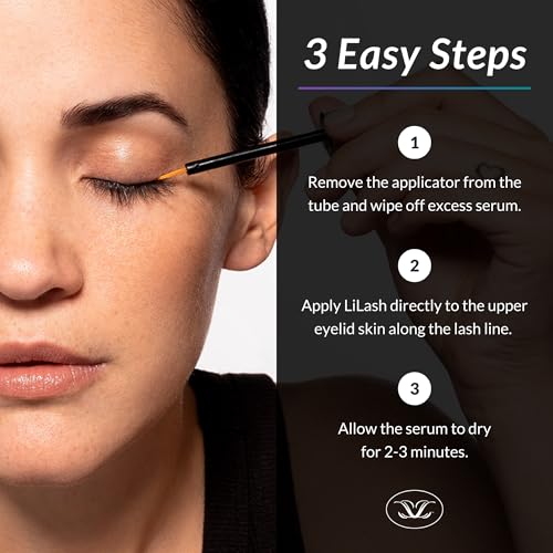 LiLash Eyelash Serum for Longer & Fuller Lashes