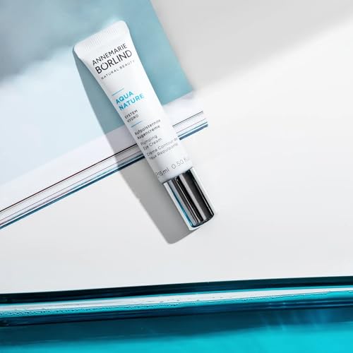 ANNEMARIE B?RLIND - AQUANATURE Plumping Eye Cream - Botanical Extracts for Wrinkles and Hydration - Moisturizing, Regenerating, Plumping - 0.50 Fl Oz