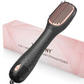 4-in-1 Hair Dryer Brush Straightener - 1200W Ionic Ceramic