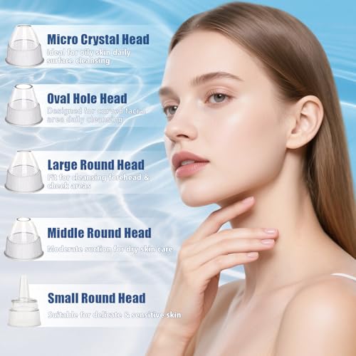 Gackoko Blackhead Remover Vacuum with Adjustable Suction & Tools