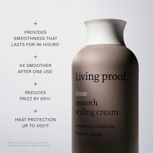 Living Proof No Frizz Smooth Styling Cream for Medium to Thick Hair
