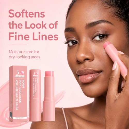 PDRN Pink Collagen Balm Stick 2-Pack | Hydrating Face & Lip Balm