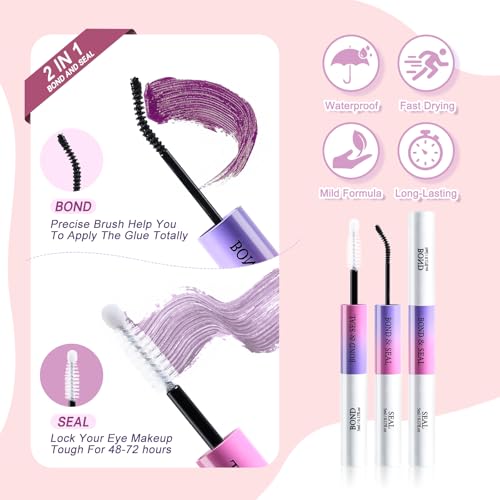 140PCS Lash Clusters Eyelash Extensions Kit 9-15mm D Curl