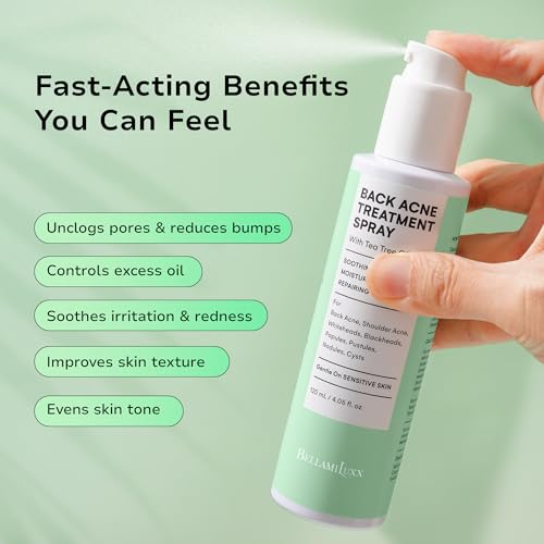 BellamiLuxx Back Acne Spray with 2% Salicylic Acid