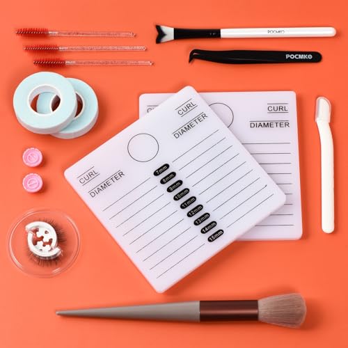 10 PCS Curved Eyelash Cleaning Brushes - Soft Lash Shampoo Brushes