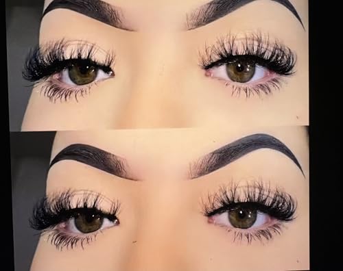 Wispy Faux Mink Eyelashes - Reusable False Lashes