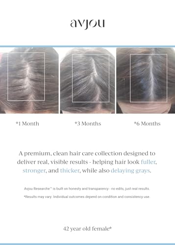 Avjou Researche Scalp Serum for Thicker, Fuller Hair - 1.7 oz
