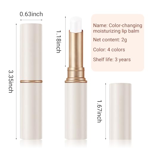 Color Changing Lip Stain - Hydrating Tinted Lip Balm