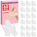 UGODAR White Cotton Moisturizing Gloves for Dry Hands & Eczema (60 Pcs)