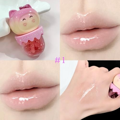 Hydrating Lip Gloss Set - 4 Colors Waterproof Glossy Liquid Lipstick