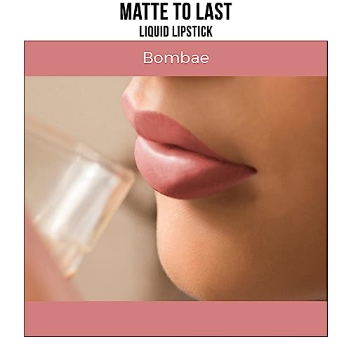 Nykaa Matte to Last Transfer Proof Liquid Lipstick 01 Bombae