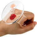 Acrylic Makeup Mixing Palette Set (2 Pcs) - Clear Hand-Held