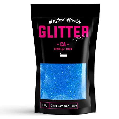 Blue Rainbow Ultra Fine Glitter 100g / 3.5oz Premium Glitter