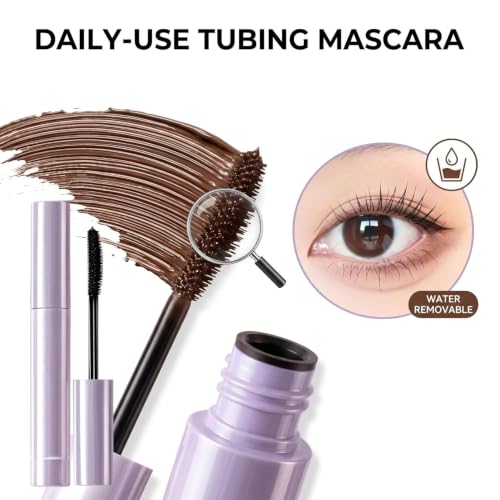 Astraxen Long Lasting Curling Tubing Mascara - Waterproof, Lengthening & Volumizing, 2-Pack