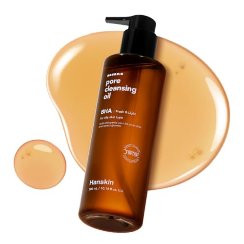 Hanskin BHA Pore Cleansing Oil for Oily Skin, 10.14 oz