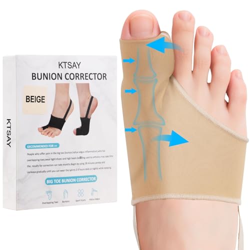 KTSAY Bunion Corrector Splint - 2PCS Adjustable Big Toe Straightener