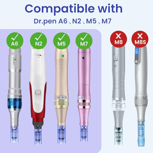 Dr Pen A6 Microneedling Cartridges 21Pcs Replacement Tips