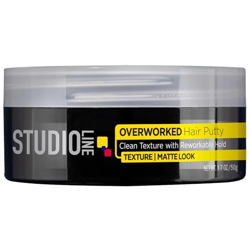 L'Oreal Studio Line Overworked Hair Putty 1.70 oz (Pack of 11)