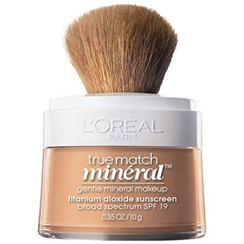 L’Oréal Paris True Match Mineral Loose Powder Foundation, Sun Beige, 0.35oz