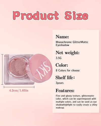 Gold Champagne Shimmer Cream Eyeshadow - Highly Pigmented