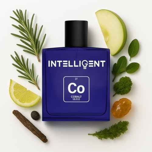Intelligent Cobalt Eau de Parfum | Cologne for Men | Enticing, Intoxicating, Fierce | 3.4 Fl Oz (100 mL)