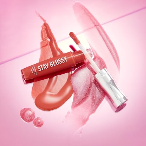 Lip Gloss - Blushing Belgraves, 0.18 Fl Oz, Non-Sticky, Lightweight Shine
