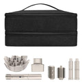 BUBM Double-Layer Carrying Case for Shark Flexstyle, Travel Case for Shark Flexstyle/FlexFusion, Portable Storage Organizer bag for Airwrap Styler/Supersonic Hair Dryer and Attachments,Black