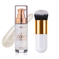 Body Shimmer Oil Luminizer with Brush - Long Lasting Glow