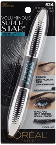 L'Oreal Paris Voluminous Superstar Waterproof Mascara, 0.41 fl oz