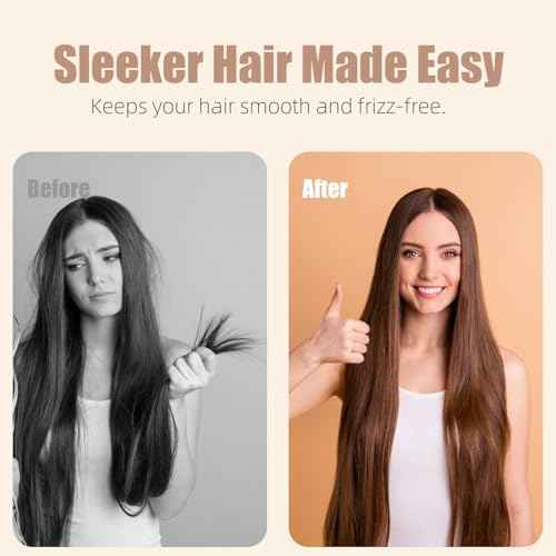 Mini Boar Bristle Hair Brush - Travel Size Mini Hair Brush for Detangle Massage Add Shine, Toddler Hairbrush Perfect for Baby Kids Men Women for Thick, Curly, Thin, Long, Short, Wet or Dry Hair