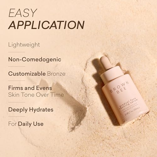 Brown Bee Peptide Tanning Serum 25ml with Hyaluronic Acid