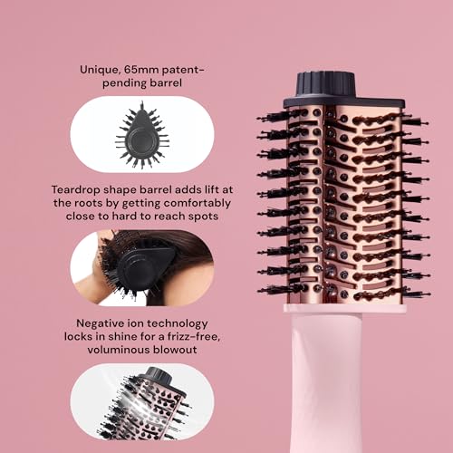 L'ANGE HAIR 65MM Volume Brush Dryer - 2-in-1 Ionic Styling Tool