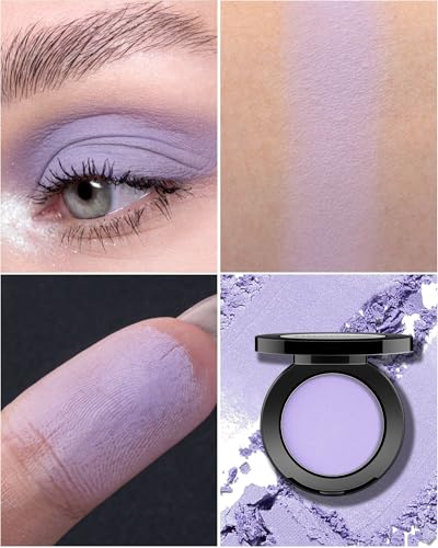 Purple Matte Eyeshadow Powder - High Pigment Long Wear